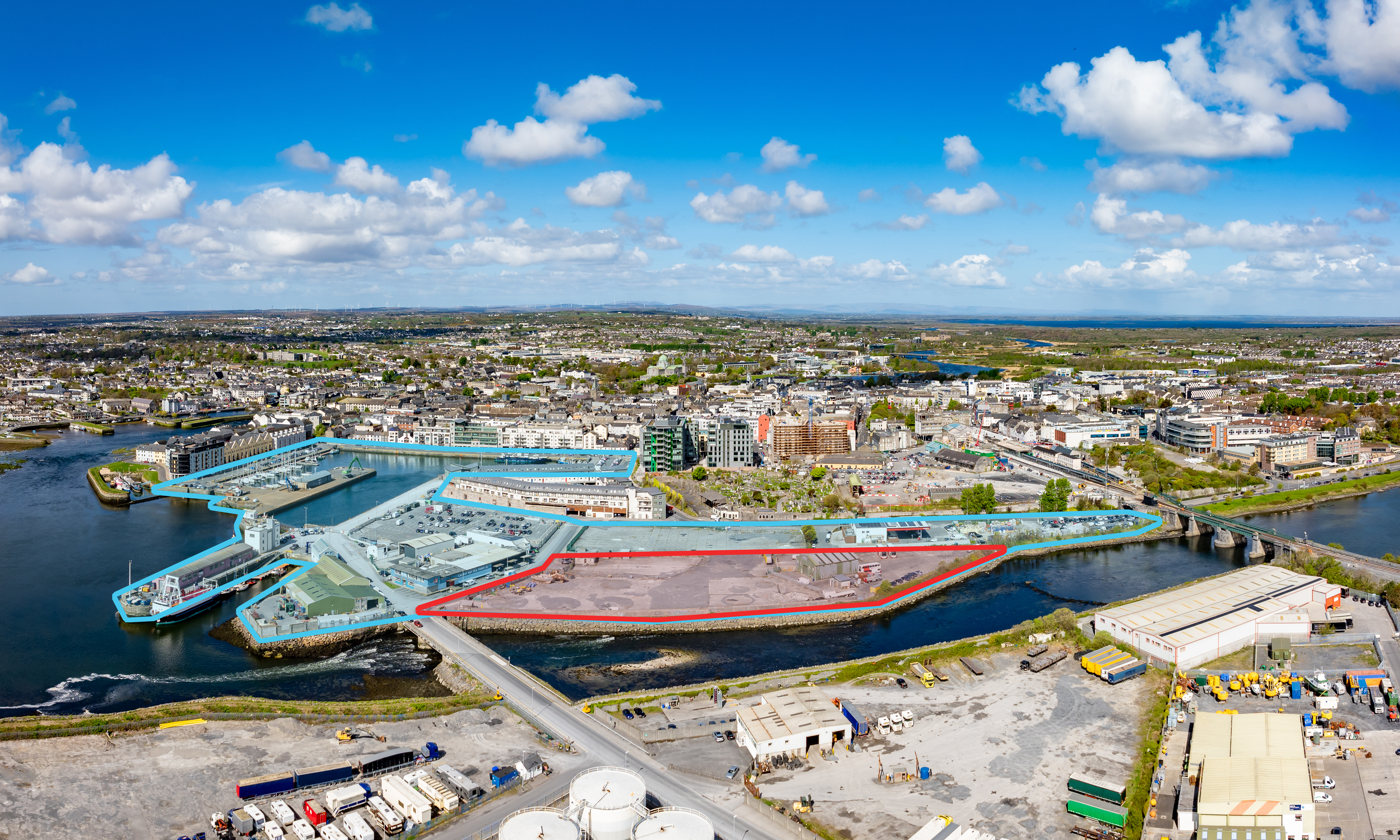 Port of Galway Inner Harbour Masterplan Lands (Blue)