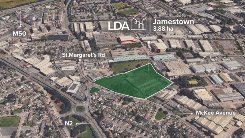Jamestown Aerial View