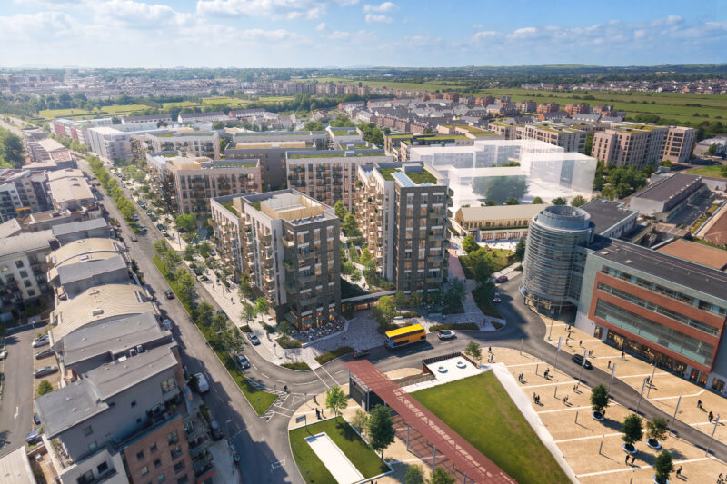 Clongriffin Central Phase 2 Planning: Aerial Overview